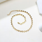 Stylevoa Heart Leaves Chain  Bracelets for Women - Image 3