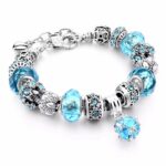 Stylevoa Crystal Beads Bracelets & Bangles Snake Chain Charm Bracelets For Women Jewellery - Image 8