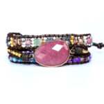 Stylevoa Hand-woven Natural Stone Bracelets For Women - Image 2