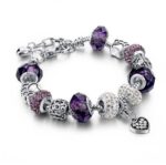 Stylevoa Crystal Beads Bracelets & Bangles Snake Chain Charm Bracelets For Women Jewellery - Image 7
