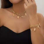 Stylevoa Creative Boho Conch Dolphin Starfish Pendant Choker Necklace - Image 3
