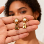 Stylevoa Pearl Earrings-1089 - Image 6